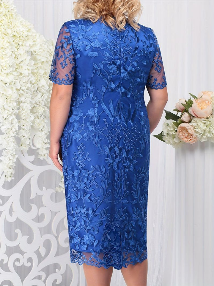 ANNIE – Elegant Floral Lace Dress